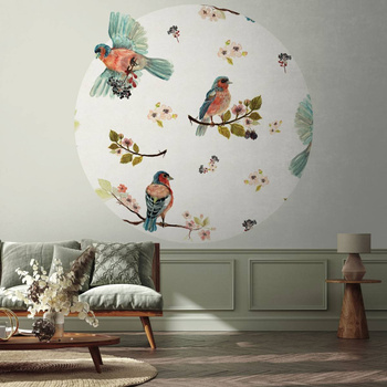 Koło Uccello Cantante Cream - Fototapeta WallArt
