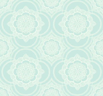 CO10412 - tapeta Lace Doily Coastal Chic WallQuest