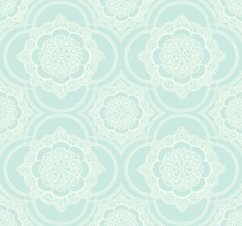 CO10412 - tapeta Lace Doily Coastal Chic WallQuest