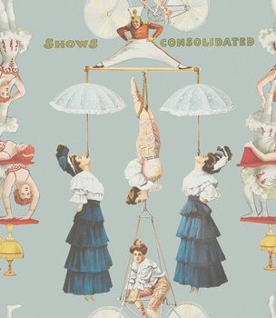 Tapeta Mind The Gap WP20003 THE GREAT SHOW BLUE