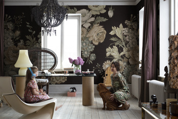 R18492 Efraim, Night - Fototapeta RebelWalls