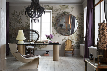 R18491 Efraim, Beige - Fototapeta RebelWalls