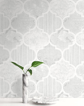 SE30622 - tapeta Textured Ogee Suede Wallquest