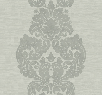 BW20010 - tapeta Damask Stripe Black & White Paper&Ink Wallquest