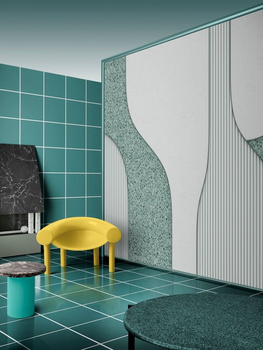 WDWA2101 - Fototapeta Wavy Wall&Deco