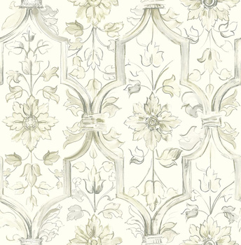 JA30205 - tapeta Floral Trellis Jasmine WallQuest