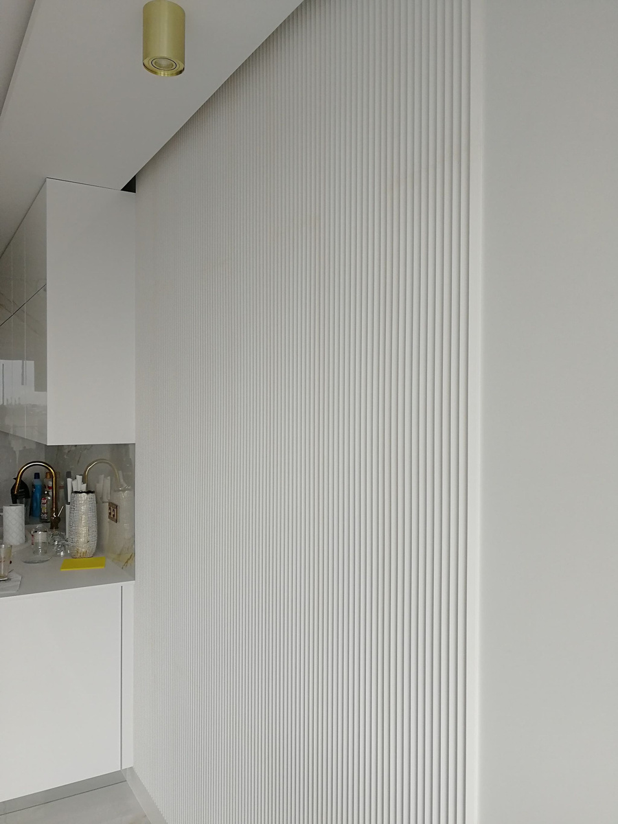 Panel dekoracyjny Orac Decor W109 VALLEY zastosowany na pełnej wysokości ściany