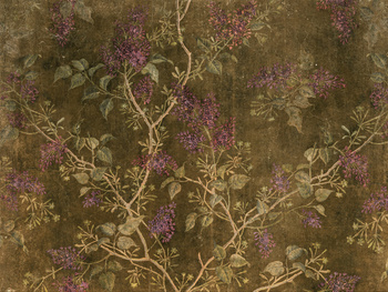 Tapeta  kwiaty bzu Lilu WallCraft 780332301