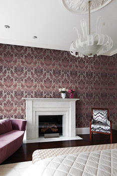 MO21309 - tapeta Ombre Stripe Damask Soho WallQuest