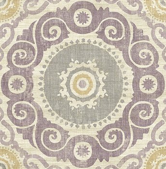 UE81109 - tapeta Suzanni Medallion Global Style WallQuest