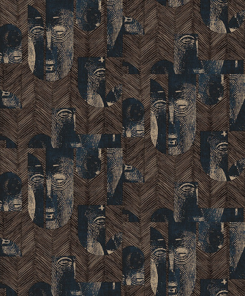 TRI301  – tapeta Mask Tribute Khroma – Khroma – zdjęcie produktu