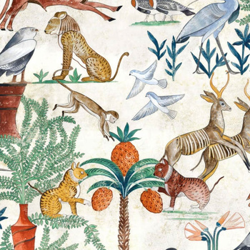 FP482001 – tapeta Sur Le Nil Les Dessins 3 Pierre Frey