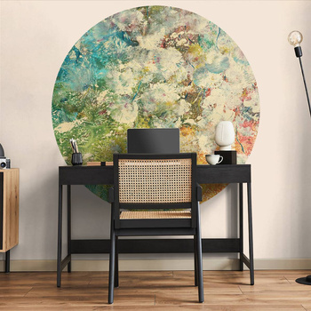 Koło Bubble - Fototapeta WallArt