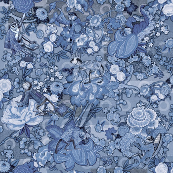 AMO3012  – tapeta Rendezvous Tokyo Blue Moooi Arte