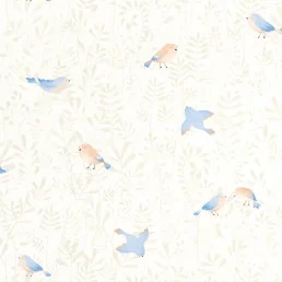 88316471 - tapeta Flying Bird Once Upon A Time Casadeco