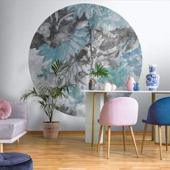 Koło Anemone - Fototapeta WallArt