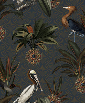 2279 – tapeta Sapphire Birds Treasured Borastapeter