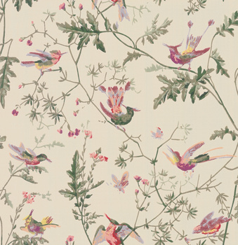 100/14071 – tapeta Hummingbirds Archive Anthology Cole & Son