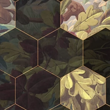 R16241 – fototapeta Vinum Hexagon Rebel Walls