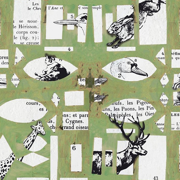 WDLA2202 – fototapeta Les Animaux en Papier Wall&Deco