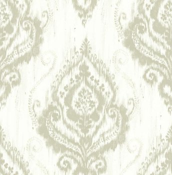 JA32410 - tapeta Ikat Damask Jasmine WallQuest