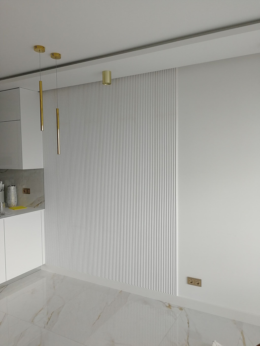 Panel dekoracyjny Orac Decor W109 VALLEY na ścianie w salonie