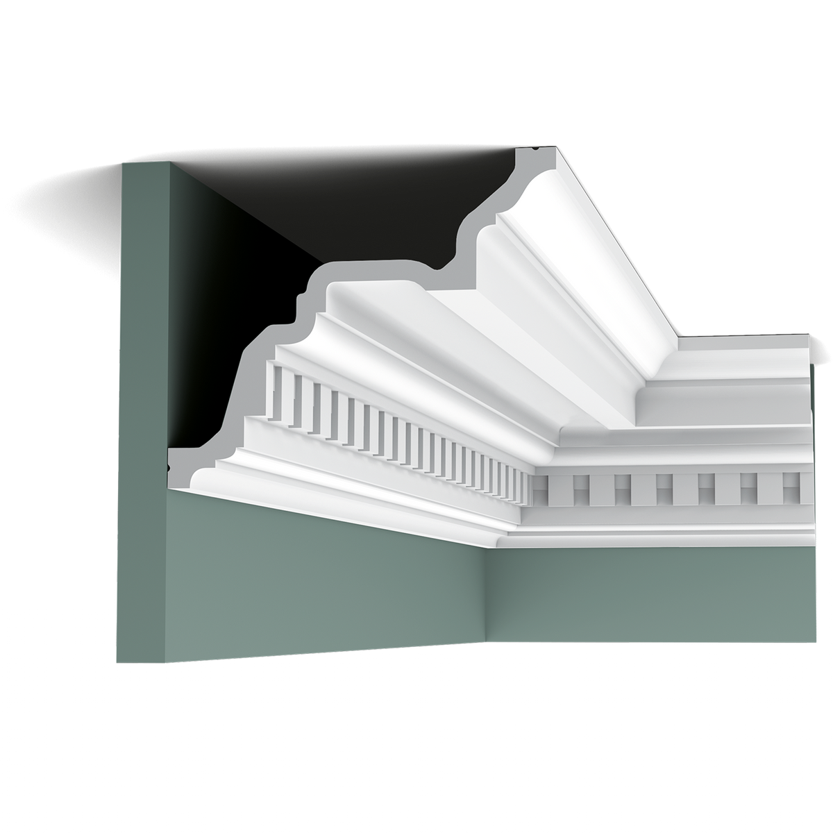 C422 - Listwa sufitowa z ornamentacją Orac – Orac Decor – aranżacja wnętrza