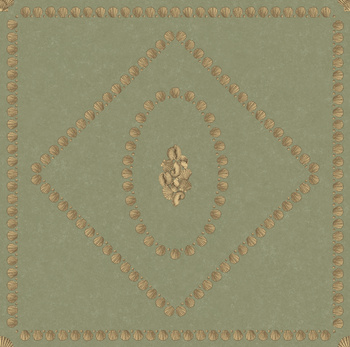 123/5026 Tapeta geometryczny wzór z muszelek Conchiglie Fornasetti Senza Tempo II Cole&Son