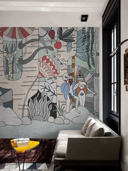 Tapeta London Art 19034 le jardin des de lices elena salmistraro