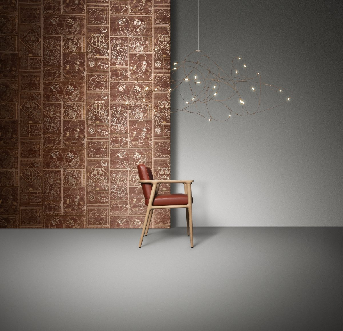 AMO4041 – tapeta ścienna Golden Tiger Memento Moooi Arte – Arte – zdjęcie produktu