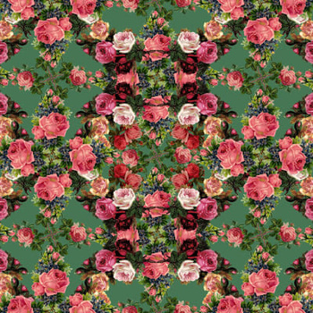 R15711 Floral Frida Garden - Fototapeta RebelWalls