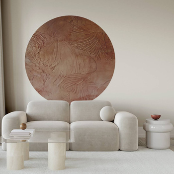 Koło Garda Rust - Fototapeta WallArt