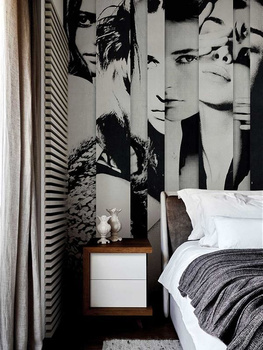 Tapeta London Art 19082 paper portraits raffaele marone