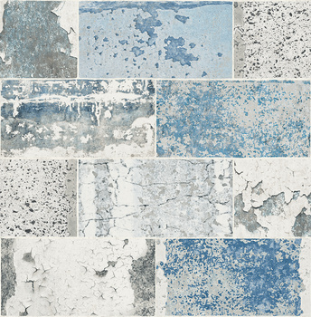 IR71902 - tapeta Distressed Tile Modern Foundation Wallquest