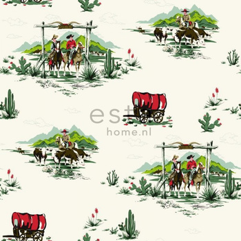 137-128718 - tapeta Cowboys Everybody Bonjour Esta Home