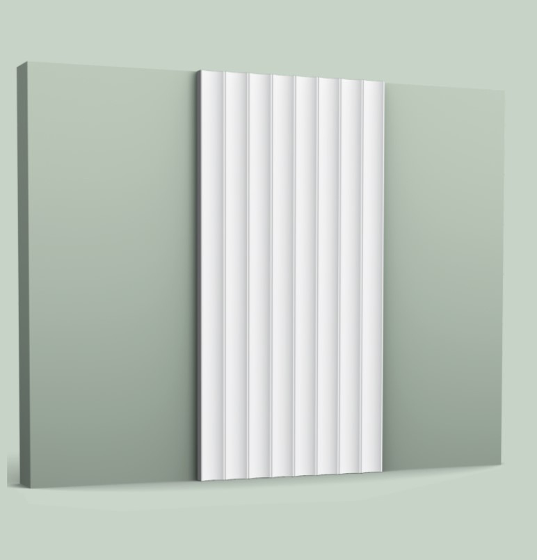 Panel dekoracyjny Orac Decor VALLEY W109-2600 na ścianie w układzie pionowym