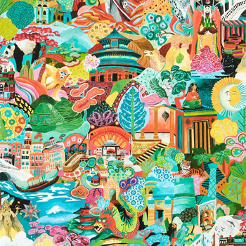 112919 - tapeta Journey of Discovery Colour 3 Harlequin