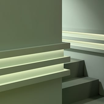 C382 - Listwa oświetleniowa sufitowa | Orac Decor – Orac Decor – aranżacja wnętrza