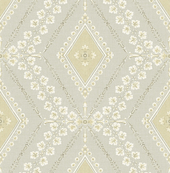 CN30205 - tapeta Charleston Classical Trellis Wallpaper Charleston Wallquest