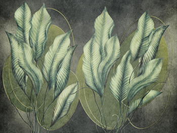 Tapeta liście Devi WallCraft 845322401