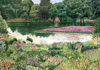 A00640 - panel Jardín del Espejo Primavera Lur Coordonne