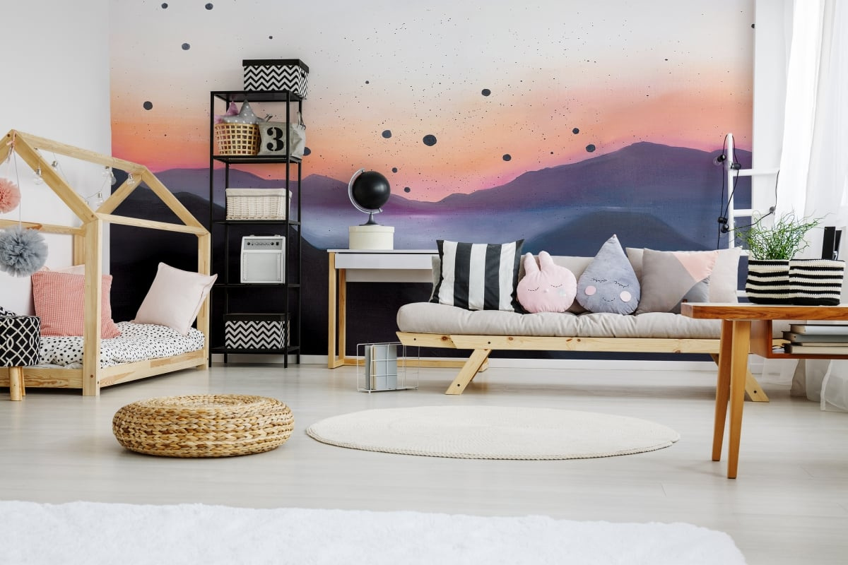 tapeta na wymiar WallArt do salonu – abstrakcyjna fototapeta Ventura