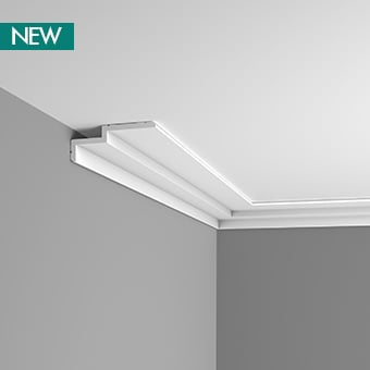 C391 - Listwa sufitowa osłona karnisza Orac – Orac Decor – aranżacja wnętrza