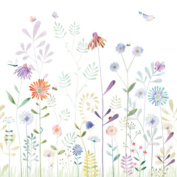 88297403 - tapeta THE GARDEN SMALL WORLD WITH FROG Once Upon A Time Casadeco