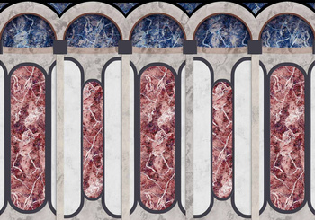 8605001 - panel ARCHS Ultramarine Mies Coordonne