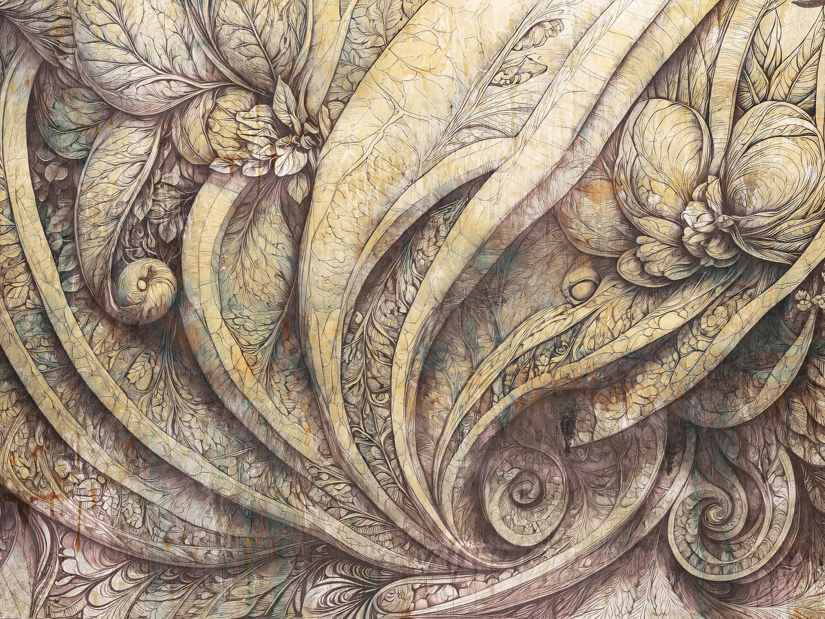 Tapeta kwiaty Camelot WallCraft 900322401 – dekoracyjny mural ścienny na wymiar