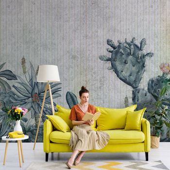 Succulento - Tapeta w standaryzowanych rolkach WallArt