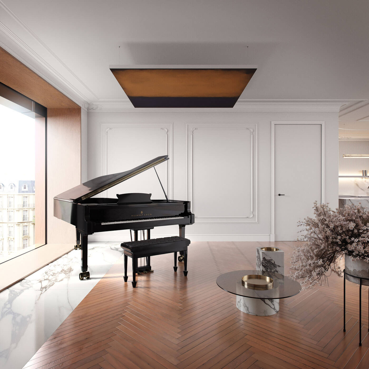 Z40 – listwa gzymsowa, gzyms Arstyl NMC – NMC – aranżacja wnętrza