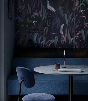 Tapeta Calm Heron Purple