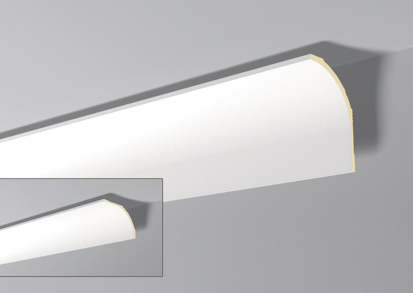 AD23 – listwa gzymsowa, gzyms Arstyl NMC – NMC – aranżacja wnętrza